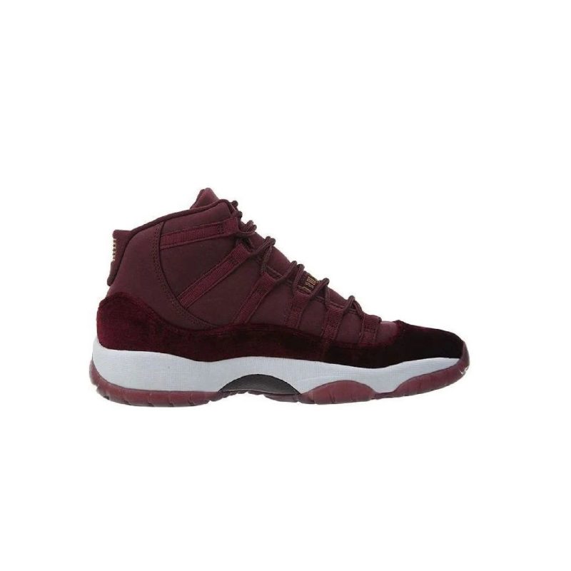 gs air jordan 11 retro heiress velvet (852625 650)