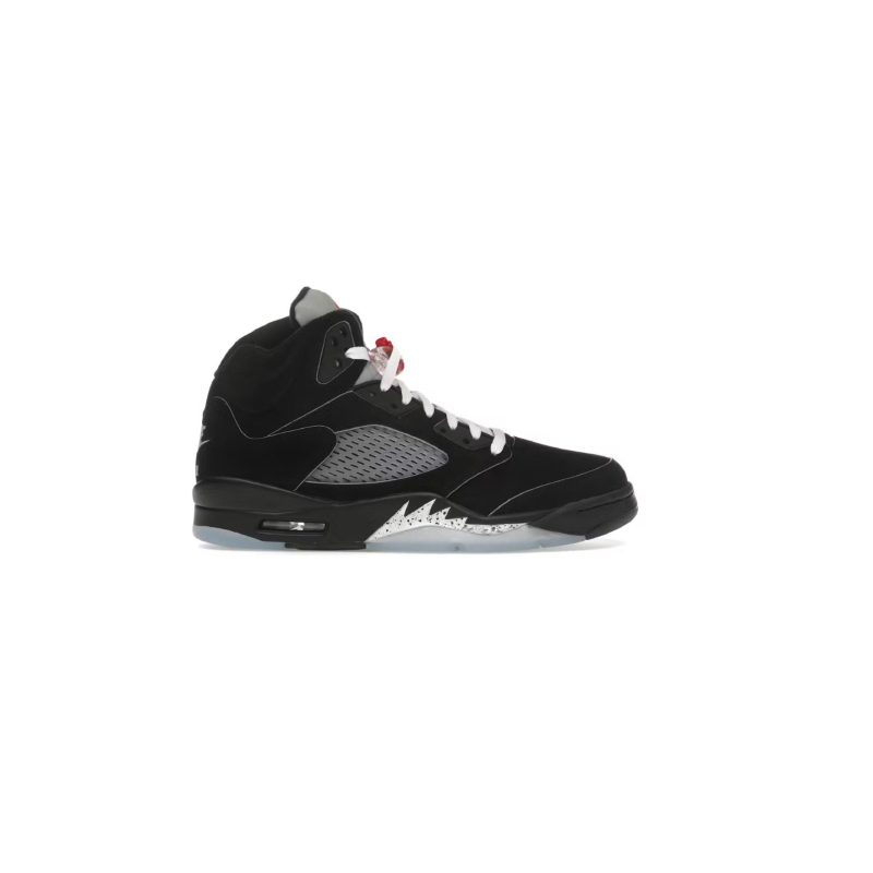 Jordan 5 Retro OG Black Metallic Reimagined Sneakers